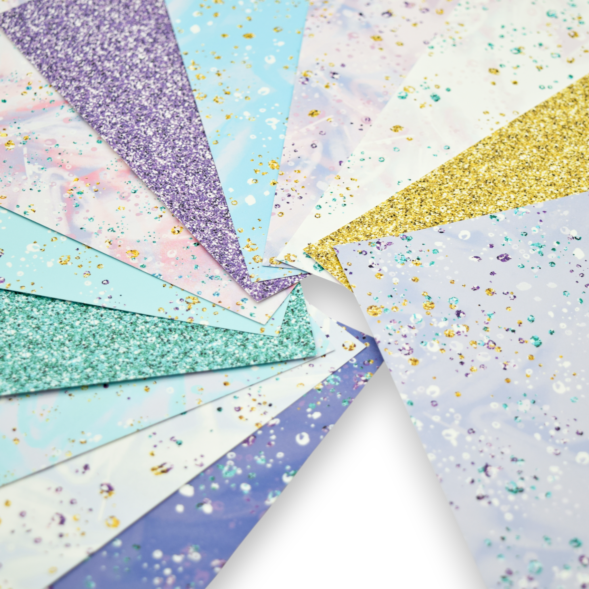 Flitter (Faux Glitter) - 6x6 Patterned Paper Pack